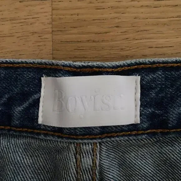 Boyish - Kirby Jeans in The Birds Color in Blue - Picture 2 of 6